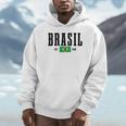 Brasil Est 1500 ブラジル ブラジリアン 国旗 プライド 長袖tシャツ パーカー