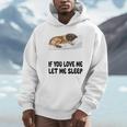 Cute Leonberger If You Love Me Let Meleep パジャマ パーカー