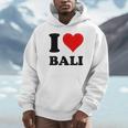 I Love Bali パーカー