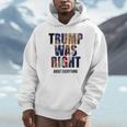 トランプはすべてについて正しかった-トランプ・キス・フラッグ パーカー