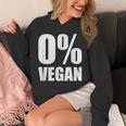 0 ビーガンゼロ パーセントビーガンカーニボア パーカー