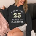25 Years Of Marriage For ギフト 結婚25周年記念 パーカー