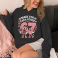 67 Six Seven Meme Gen Alpha Valentines Day Coquette Bow Unisex Hoodie