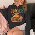 Berger Crew Hamburger Cheeseburger Fast Food Lovers パーカー