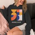 Bossa Nova ブラジル ジャズミュージック ヴィンテージモダンデザインtシャツ パーカー