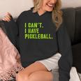 I Can't I Have Pickleball、皮肉、面白いピックルボール パーカー