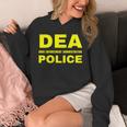 Dea 警察官 麻薬取締局 フロントプリント 長袖tシャツ パーカー