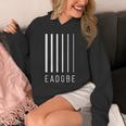 Eadgbe 6弦ギタープレーヤー&ギタリスト クールなミュージシャン 長袖tシャツ パーカー