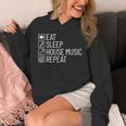 Eatleep House Music リピート Edm Lover Djハウスミュージック パーカー