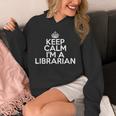 Librarian Keep Calm I'm A Librarian パーカー