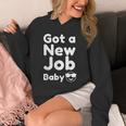 Got A New Job Baby 面白い 就職祝い パーカー