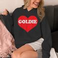 I Heart Goldie I Love Goldie カスタマイズ可 パーカー
