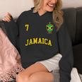Jamaica チームサッカー ジャマイカ Number 7Occer パーカー