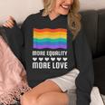 Lgbt More Equality More Lovetシャツ Lgbtq ゲイ レズビアン Lgbt パーカー