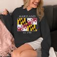 Maryland Flag 7Th Ustate 1788 Maryland Native パーカー