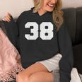 Number 38Ports Jersey Player 38 Fan Front Printarsity パーカー