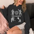 Proud 消防士 消防用品 グラフィック シンボル 消防士 長袖tシャツ パーカー