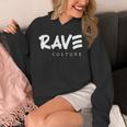 Rave Culture Techno Festival Electro 長袖tシャツ パーカー
