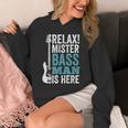 Relax Mister Bass Man Is Here ベースギター 楽器 ベーシスト パーカー