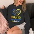 World Downyndrome Day Upport And Awareness 321 パーカー