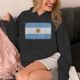 アルゼンチン国旗グラフィック メンズ レディース キッズ パーカー