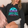 サンタクルーズ カリフォルニア レトロ ヴィンテージ サンセット 長袖tシャツ パーカー