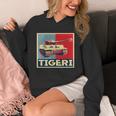 タイガー1装甲vi戦車 Ww2 ドイツ装甲車両 Afvアート 長袖tシャツ パーカー