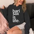 バリトンサックス サックスプレイヤー サックスフォニストギフト パーカー