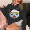 パンダ ゲイプライド Lgbt レインボーフラッグ サングラス Lgbtqギフト パーカー