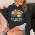レトロ サツマイモ Did Nothing Wrong ヴィンテージ サツマイモ パーカー