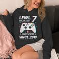 レベル 7 アンロック ビデオゲーム 7歳の誕生日 7歳の男の子 パーカー