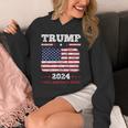 ヴィンテージ ドナルド トランプ 2024 テイク アメリカ バック 長袖tシャツ パーカー