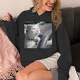 猫のミームtシャツを運転します パーカー