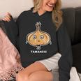 玉ねぎ 顔 イラスト かわいい おもしろ 面白い 簡単 シンプル ゆるい 野菜 長袖tシャツ パーカー