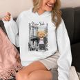 Cool New York City Teddy Bear Illustration Graphic s パーカー