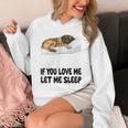 Cute Leonberger If You Love Me Let Meleep パジャマ パーカー