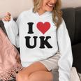 I Heart Uk Initials I Love UK First And Last Name U K 長袖tシャツ パーカー