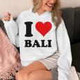 I Love Bali パーカー