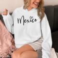 Love Mexico キュート ハート 誇り メキシコ人 愛 メキシコ 長袖tシャツ パーカー