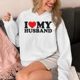 I Love My Husband I Heart My Husbandalentines Day パーカー