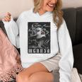 Medusa Backprint 女神の蛇 ギリシャ神話 バックプリント メデューサ 長袖tシャツ パーカー