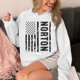Norton 苗字 urname Team Norton Family Reunion 長袖tシャツ パーカー