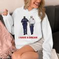 On Back I Have A Dream Trump Police 格言 男性 パーカー
