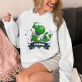 ザ・スーパーマリオギャラクシー・ムービー Yoshi Champion 長袖tシャツ パーカー