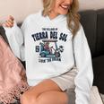 ティエラ・デル・ソルの村ゴルフカートデザイン。 長袖tシャツ パーカー
