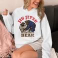 ブラジリアン柔術 Bjj クマのように訓練する 長袖tシャツ パーカー