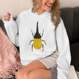 ヘラクレスオオカブト _昆虫_カブトムシ 長袖tシャツ パーカー