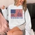 ワシントンdc アメリカ国旗tシャツ パーカー