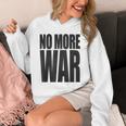 反戦 平和 イスラエル パレスチナ ウクライナ ロシア リビア シリア イエメン クルド トルコ No More War パーカー