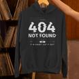 404 Error Not Found Humour パーカー